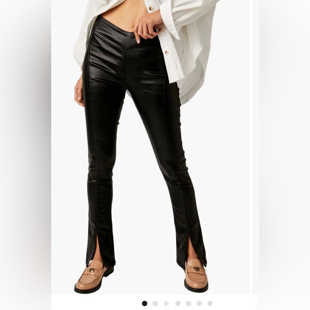 Double Dutch Pull-On Slit Hem Jeans